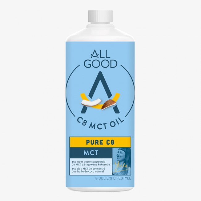 ALL GOOD MCT-olie - Pure C8 MCT-olie