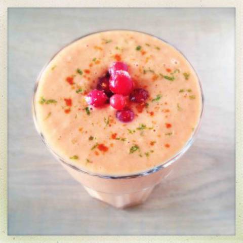 Red Currant Smoothie for Glowing Skin