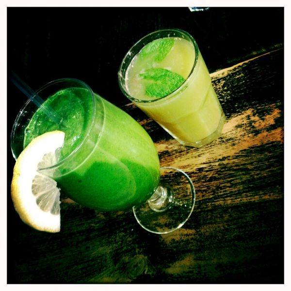 Green Smoothie & Juice at Café Gratitude in San Francisco