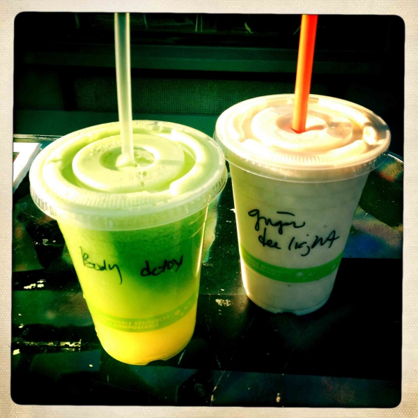 Green Juice at Venice Beach LA