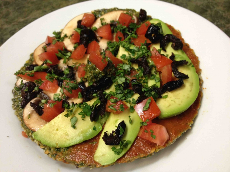 Raw Vegan Pizza at Living Light Culinary Institute