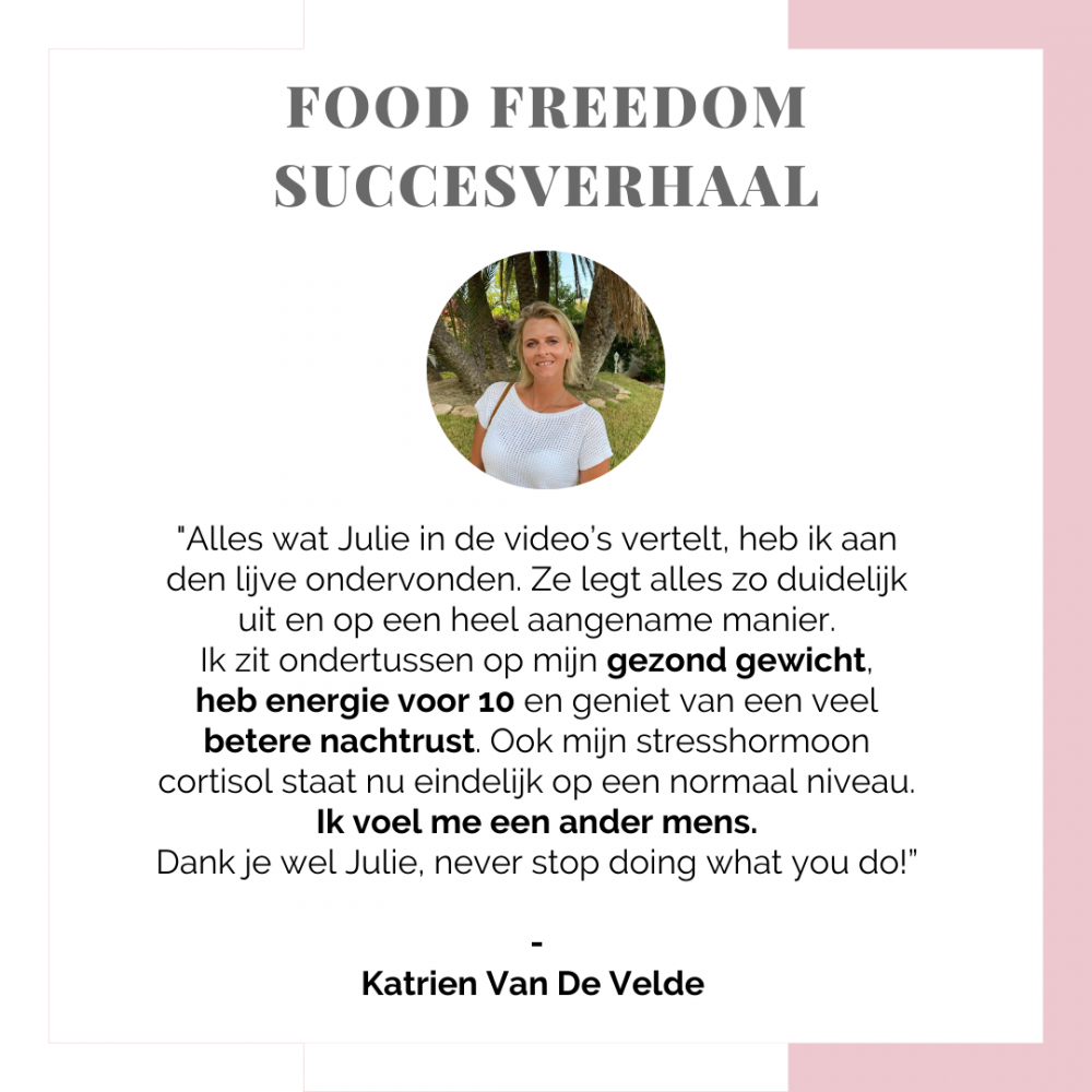 Testimonial Katrien Van de Velde