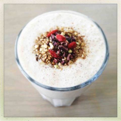 Superfood Banana Almond Butter Shake