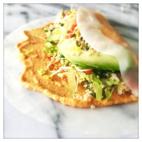 Mexican Rice Paper Wraps with Smoked Cashew Cheese 
