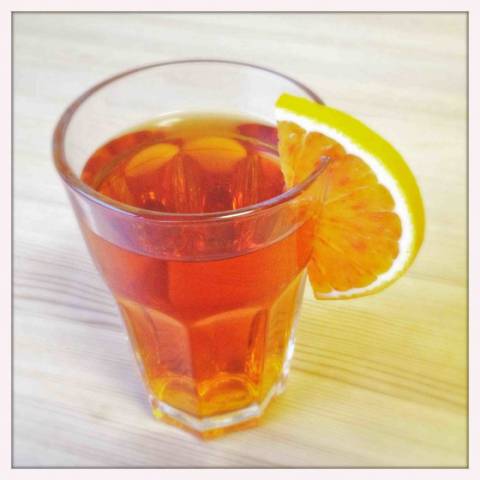 Suikervrije Gember Sinaas Iced Tea