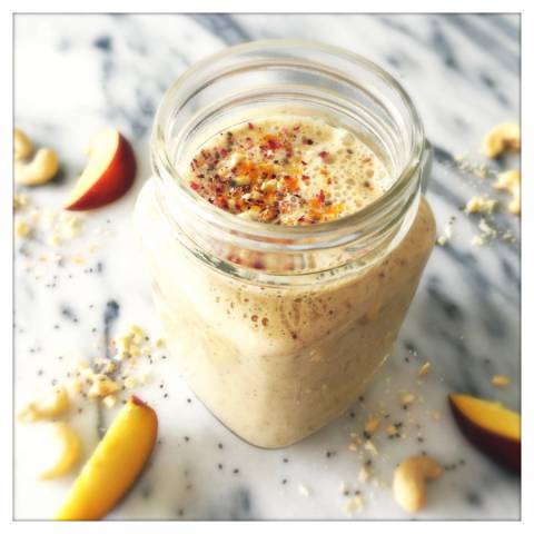 Peaches and Cream Smoothie