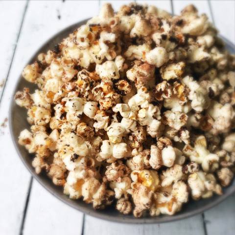 Salted Chocolate Caramel Popcorn