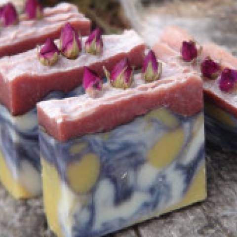 Natural Soap with Almond Oil & Cacao Butter