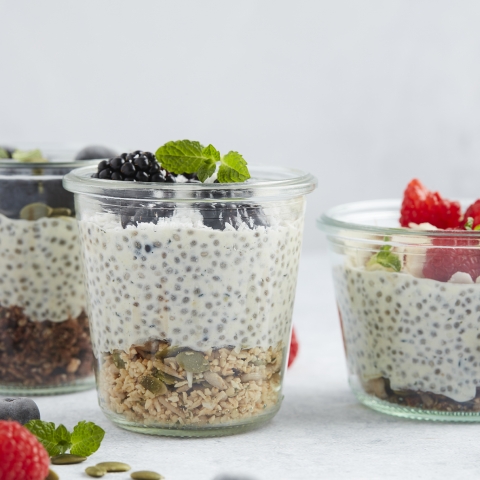 Vegan Keto Breakfast Porridge | Low Carb, High Protein