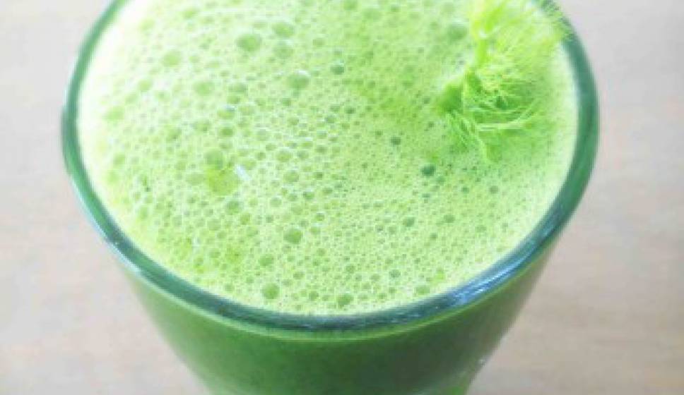 Fennel Pear Green Juice (Without a Juicer!)