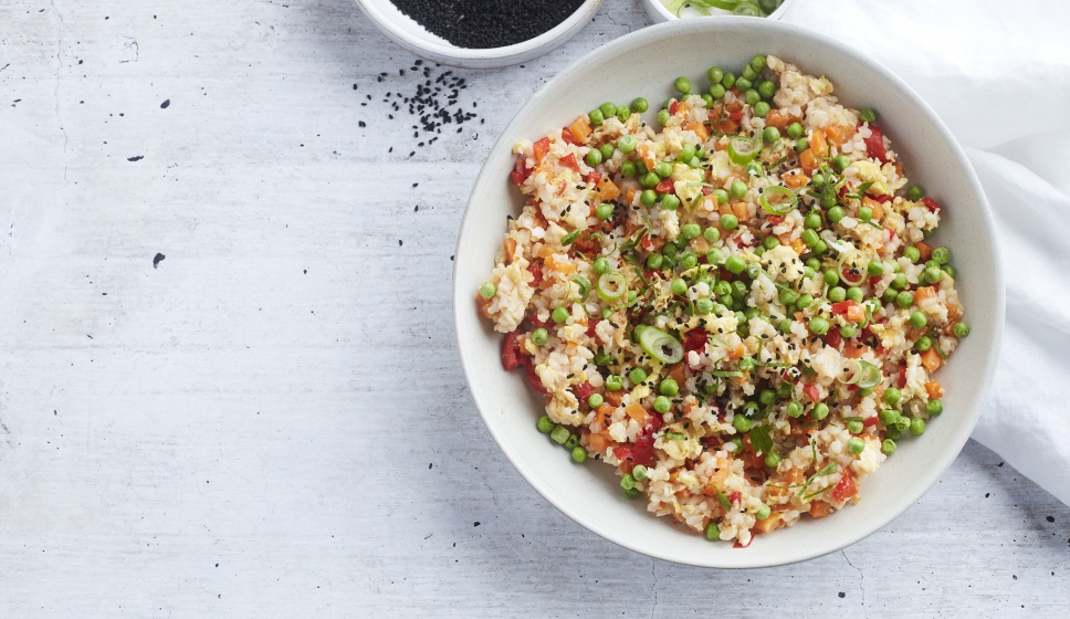 Low Carb Nasi Goreng with Cauliflower Rice