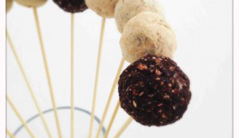 Raw Vegan Maca Chocoladecakepops