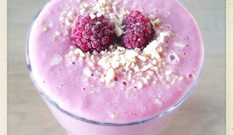 Framboos Cheesecake Smoothie