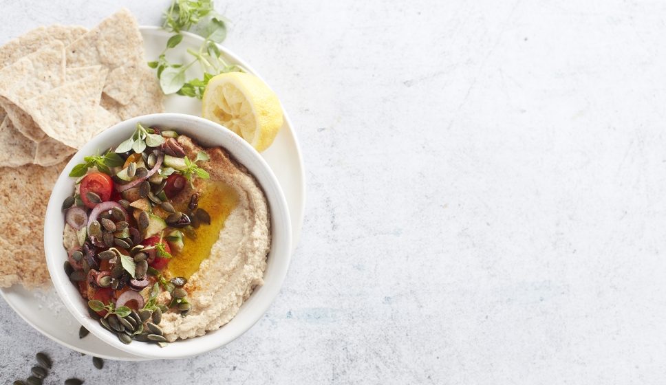 Roasted Cauliflower Hummus