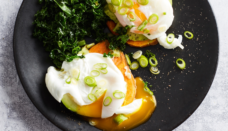 Start to Keto Challenge: Sweet potato toast with avocado (Low carb, Paleo)