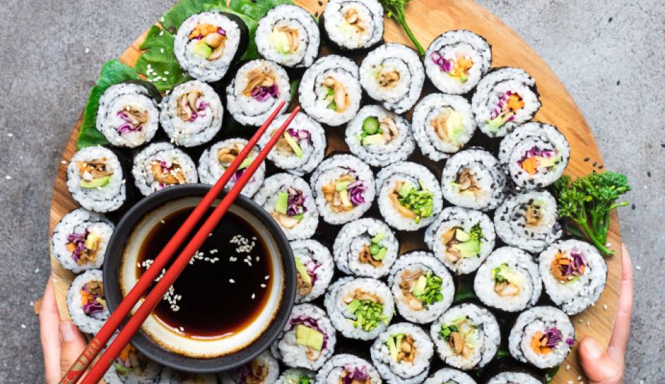 Sushi Rolls met Oesterzwam en Avocado (Vegan, Glutenvrij) | Inspiratie: Anett Velsberg