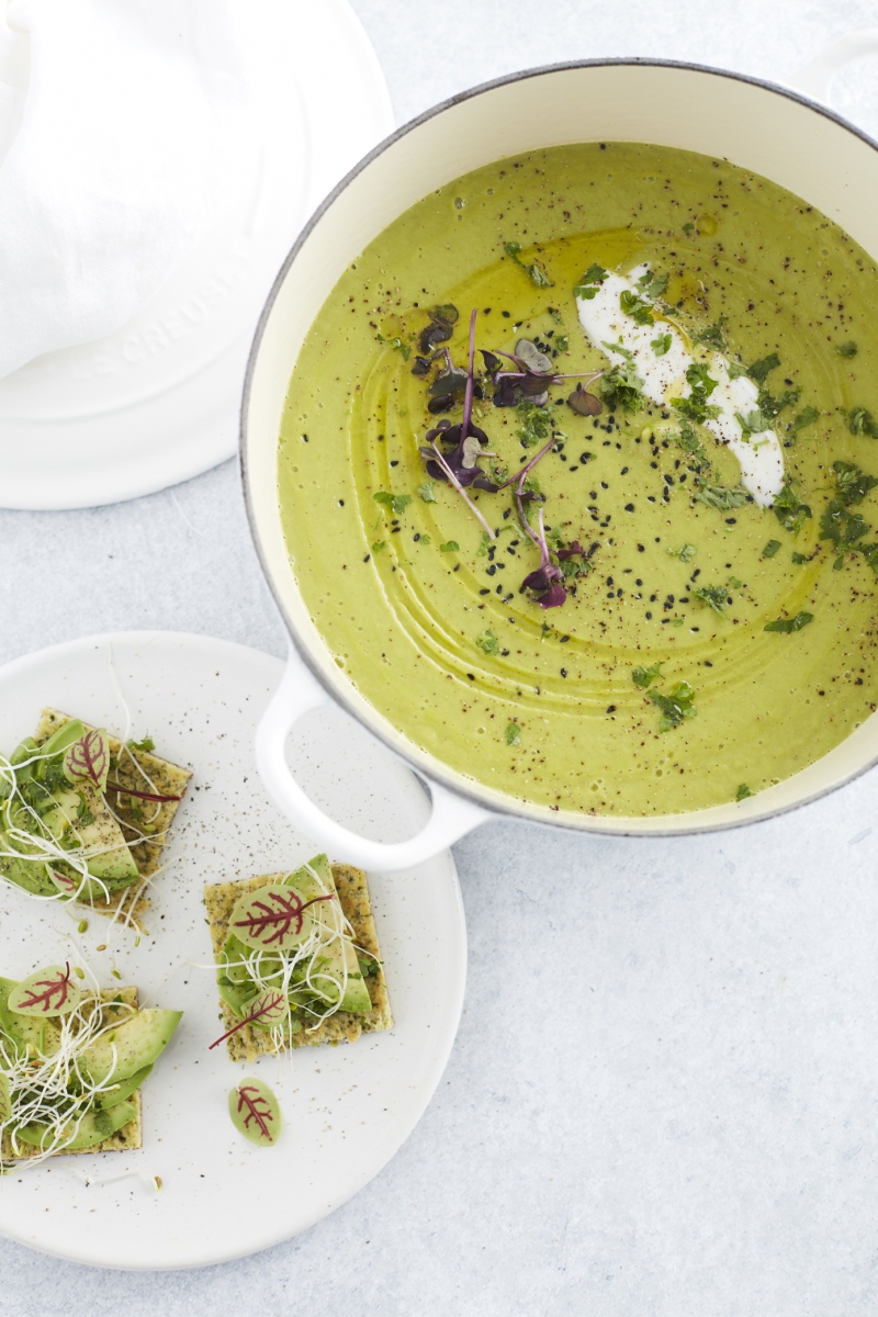 Broccoli Soup from my book Het Keto Plan