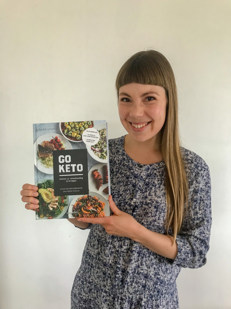 Plant-based chef en auteur Julie Van den Kerchove - nieuwste boek Go Keto