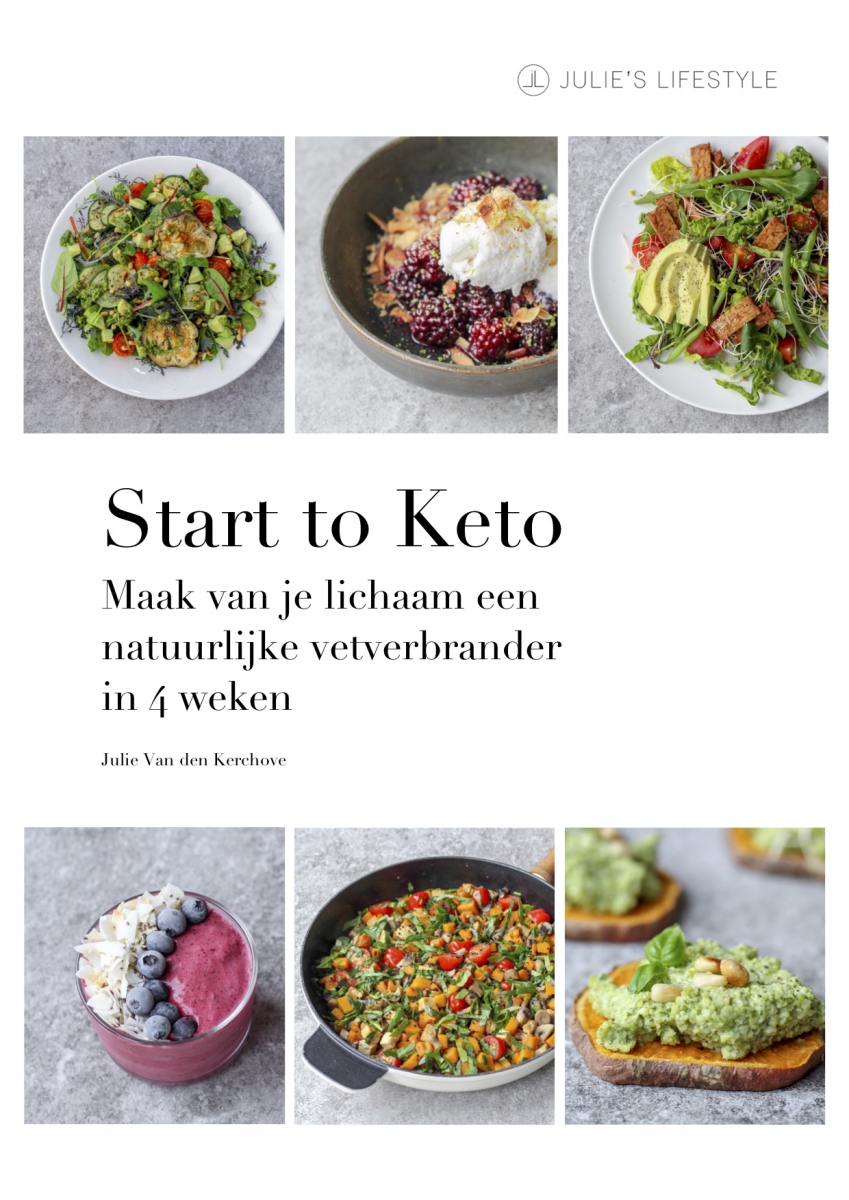 Start to Keto eBook - 30 eenvoudige vegan & vegetarische recepten - low carb, paleo