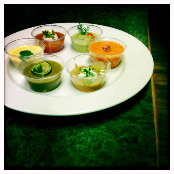 Raw Vegan Soup at Living Light Culinary Institute