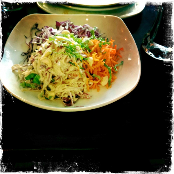 Creamy Pesto Kelp Noodles in Hollywood Los Angeles: Suncafé