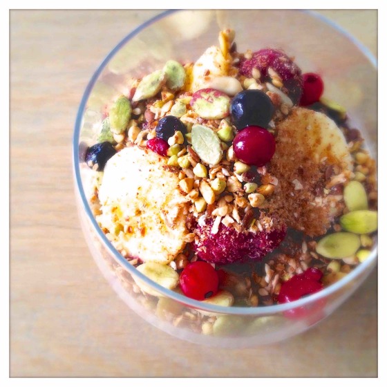 Berry Chia Parfait with Crunchy Cinnamon Granola Berry Chia Parfait with Crunchy Cinnamon Granola