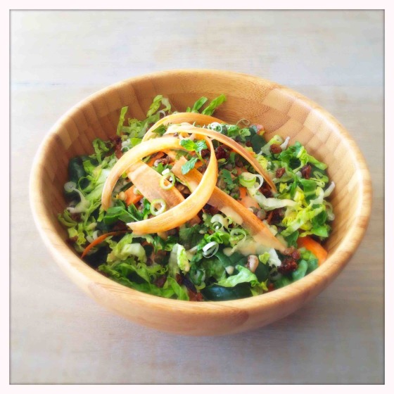 Green Lentil Salad with Spiced Carrots