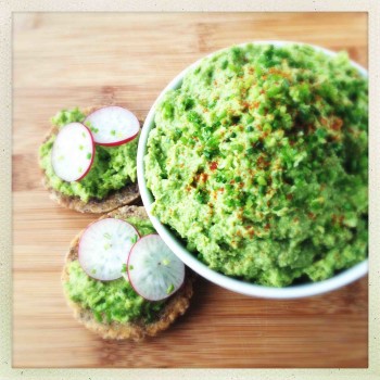 Romige Avocadodip met Erwtjes