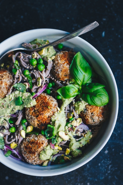 Pasta with 'No Meat' Balls | Inspiration: Cailin Rose