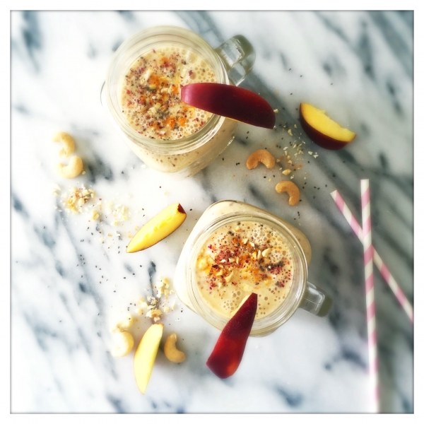 Romige Perziksmoothie