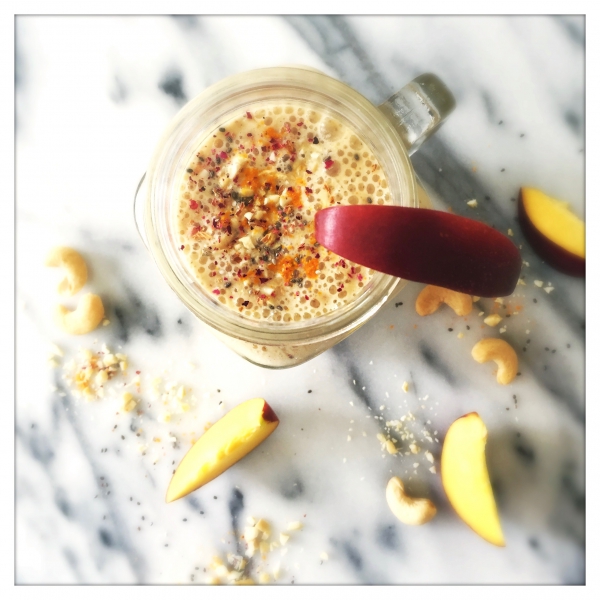 Romige Perziksmoothie