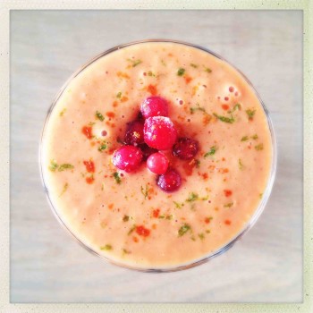 Red Currant Smoothie for Glowing Skin