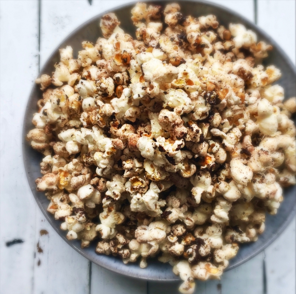 Salted Chocolate Caramel Popcorn