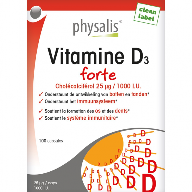 Physalis Vitamine D3 forte